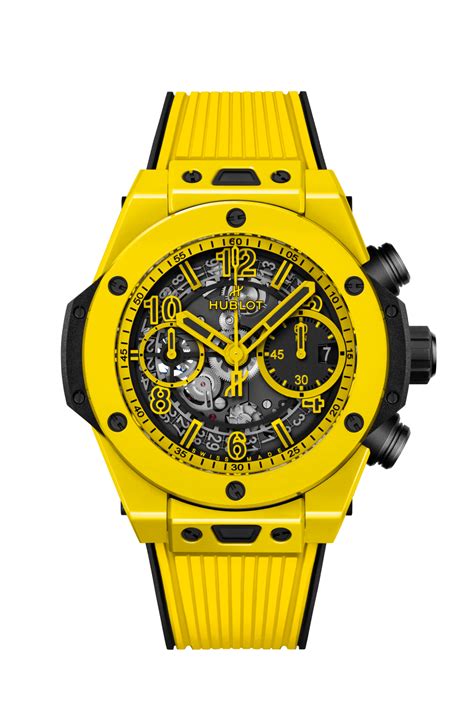 hublot yellow watch